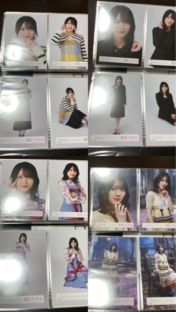 森田ひかる　生写真　まとめ売り