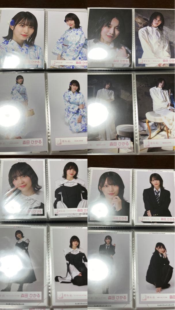 森田ひかる　生写真　まとめ売り