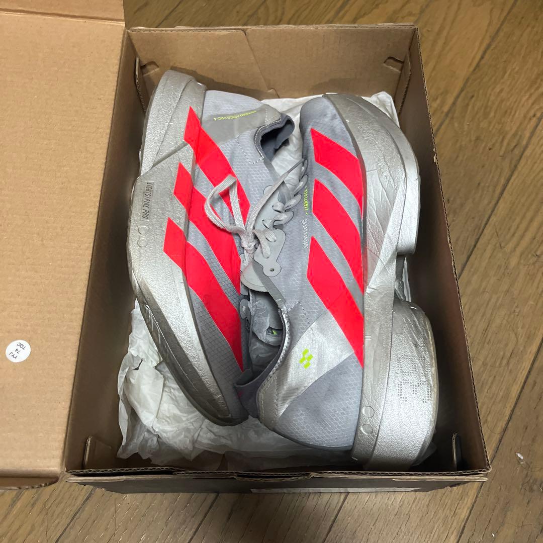 美品★adidas ADIZERO ADIOS PRO 4 ２４.５ｃｍ