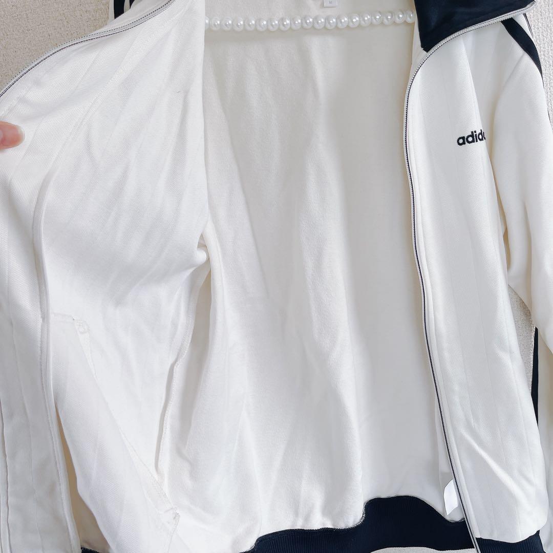adidas トラックジャケット M ホワイト