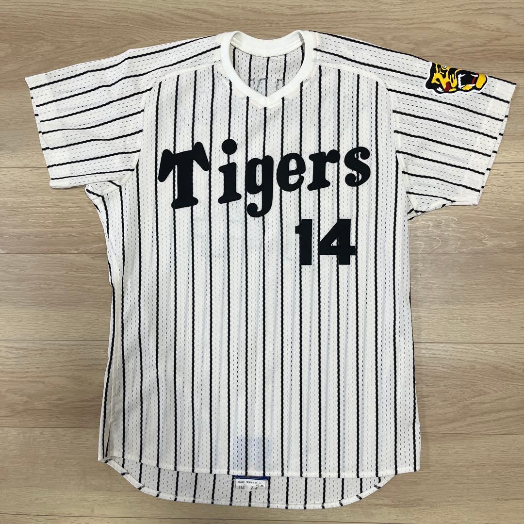 阪神タイガース　弓長起浩　実使用ホームユニフォーム　1998