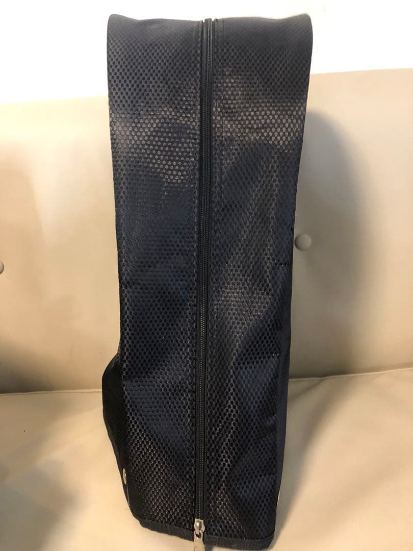 【送料込み】美品　リビエラ　キャディバッグ　青　黒　ゴルフバッグ