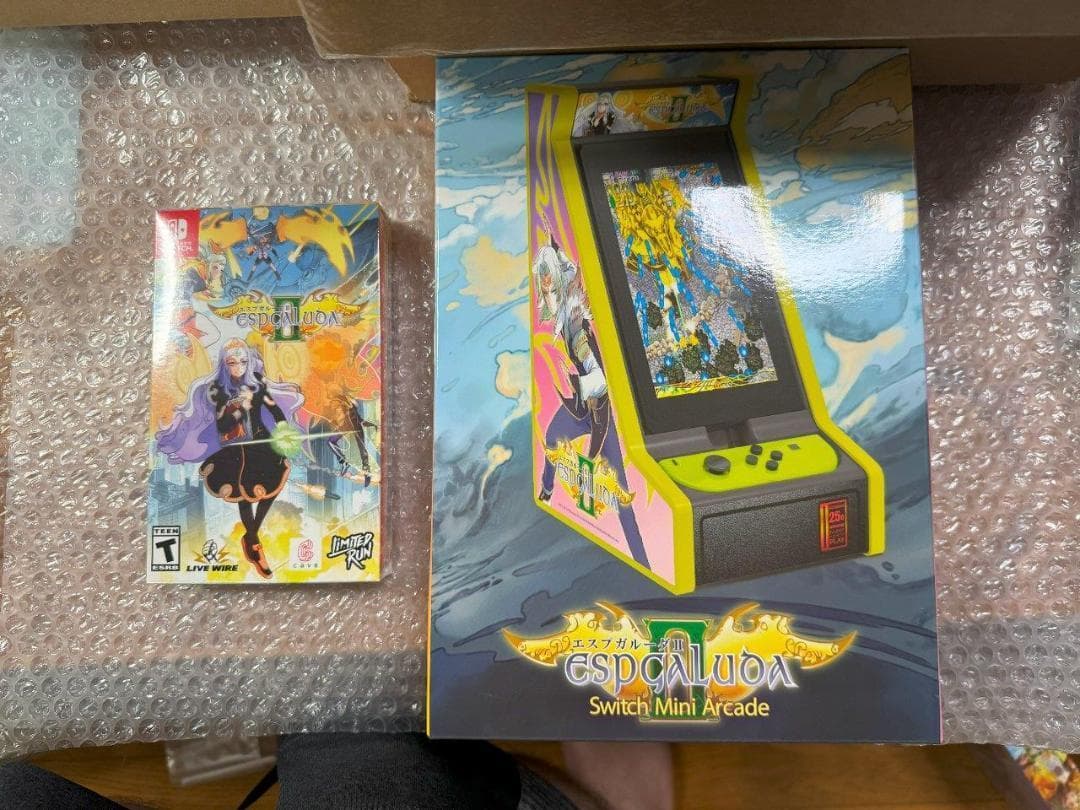 SW エスプガルーダ II 北米スチールブック版+アーケードレプリカ 新品未開封