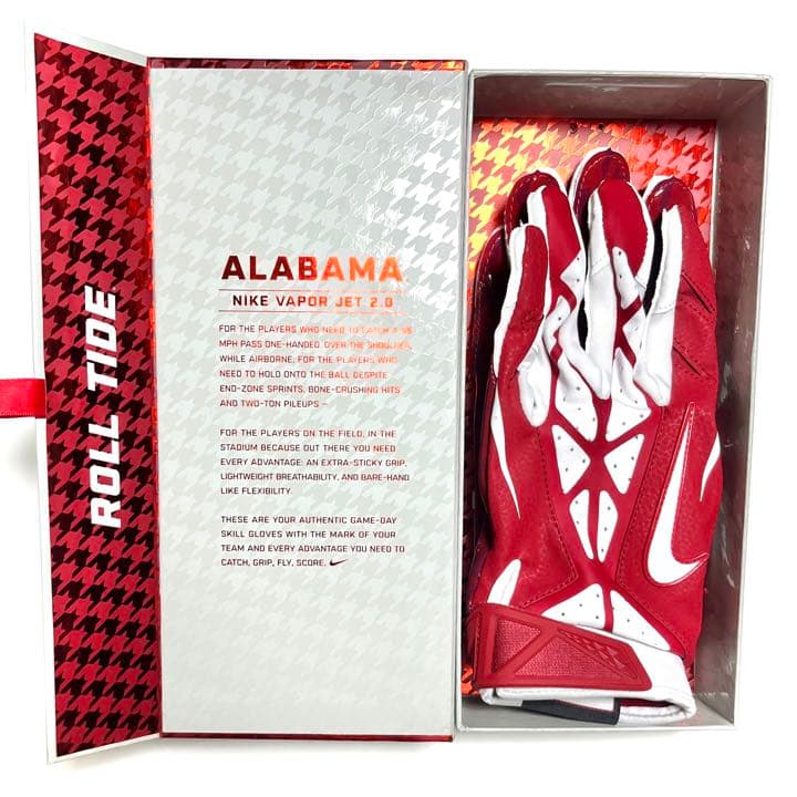 NIKE VAPOR JET 2 アラバマ アメフト グローブ XLサイズ【新品
