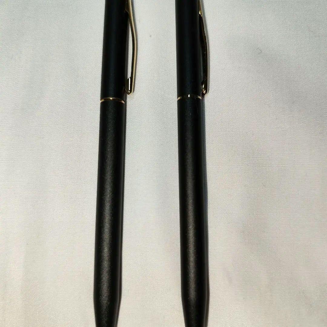 【未使用保管品】CROSS ボールペン シャープペンシルセット レザーケース付き