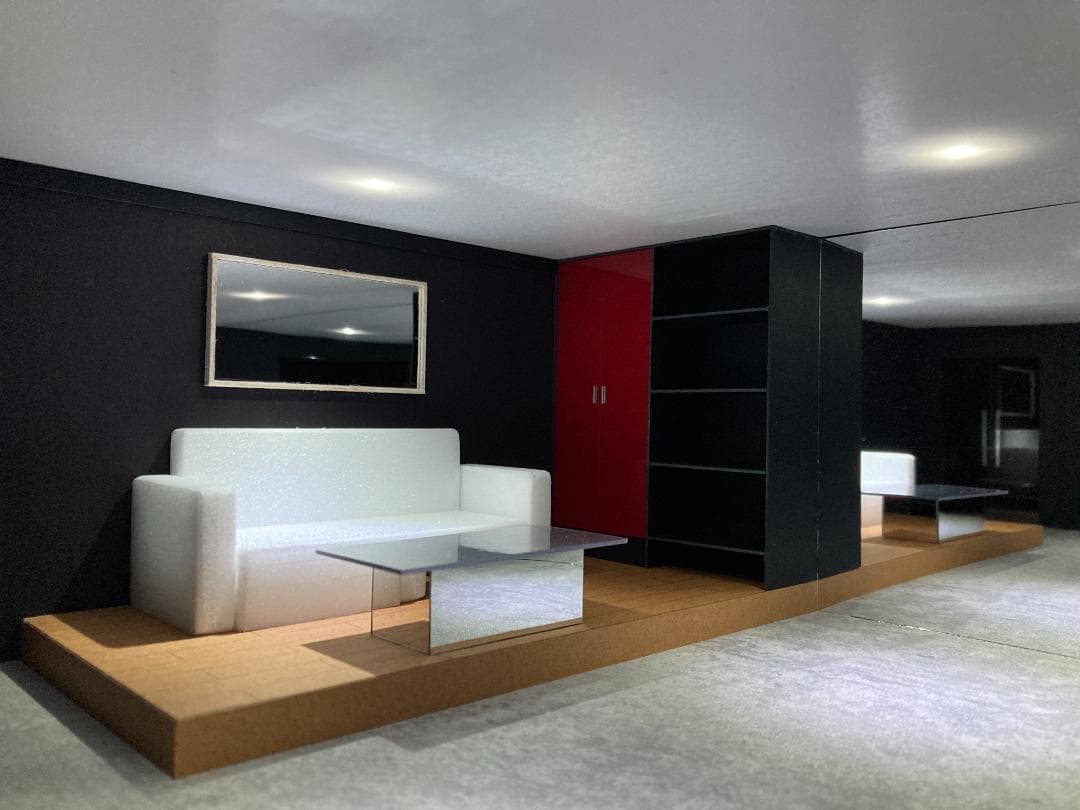 池谷ジオラマ：1/18 リビングタイプガレージⅠ／男の秘密基地ガレージ！