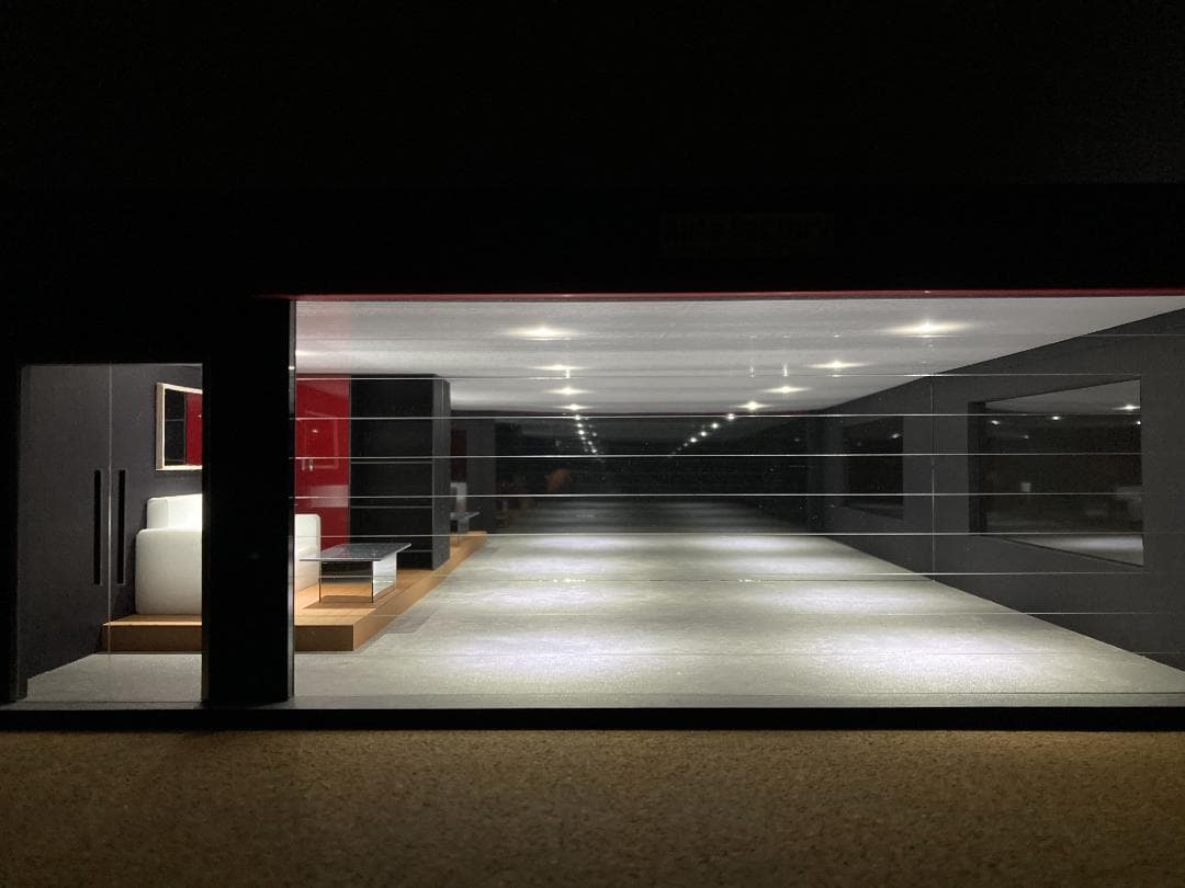 池谷ジオラマ：1/18 リビングタイプガレージⅠ／男の秘密基地ガレージ！