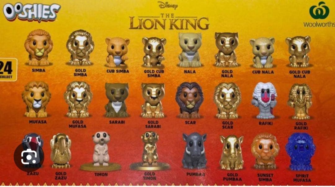 ディズニー　ライオンキング　フィギュア　コンプ