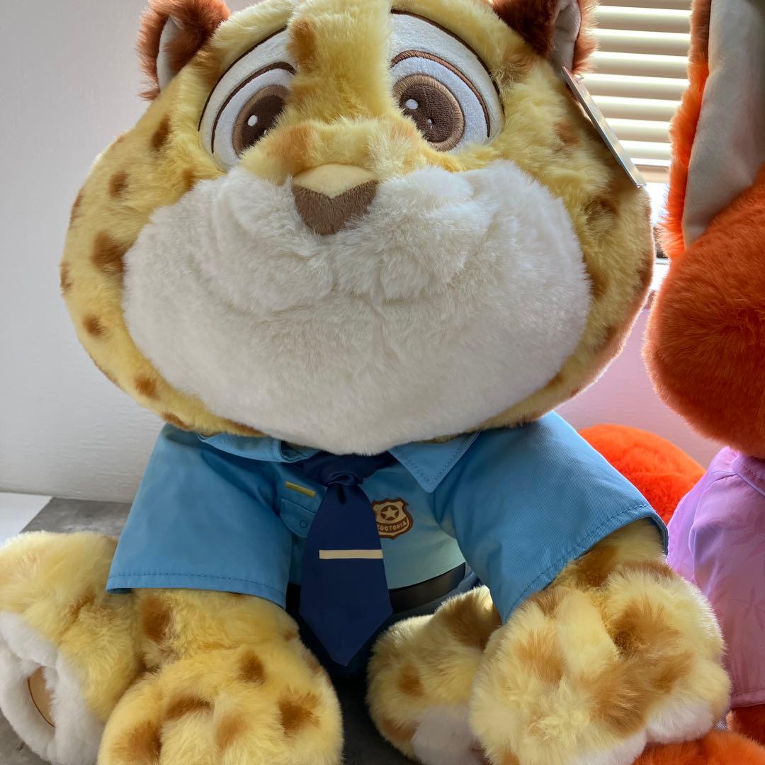 ⚫︎8/0204i07 ニック・ワイルドとジュディ・ホップス ぬいぐるみ