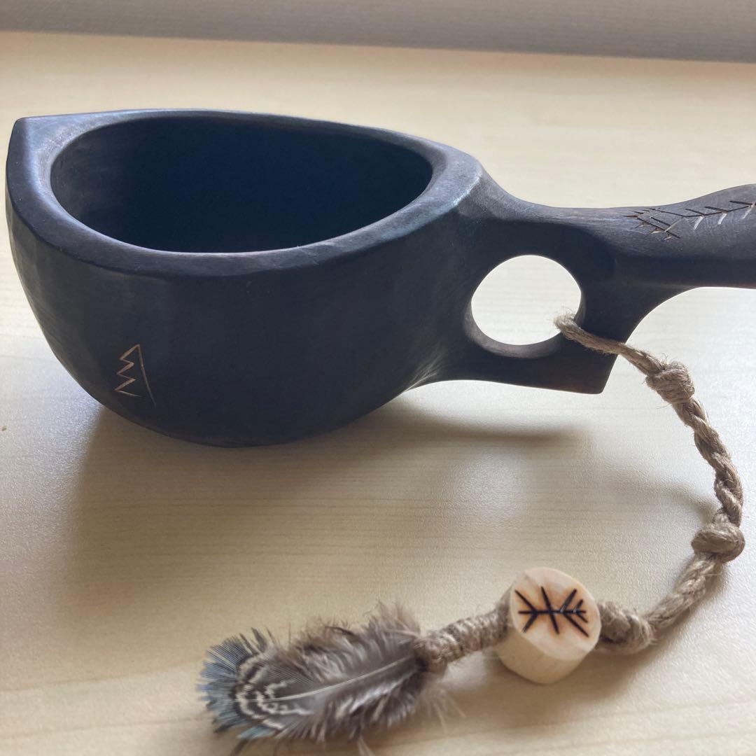 【新品】 ソウルオブシベリア　バードテール　ククサ　No.1007