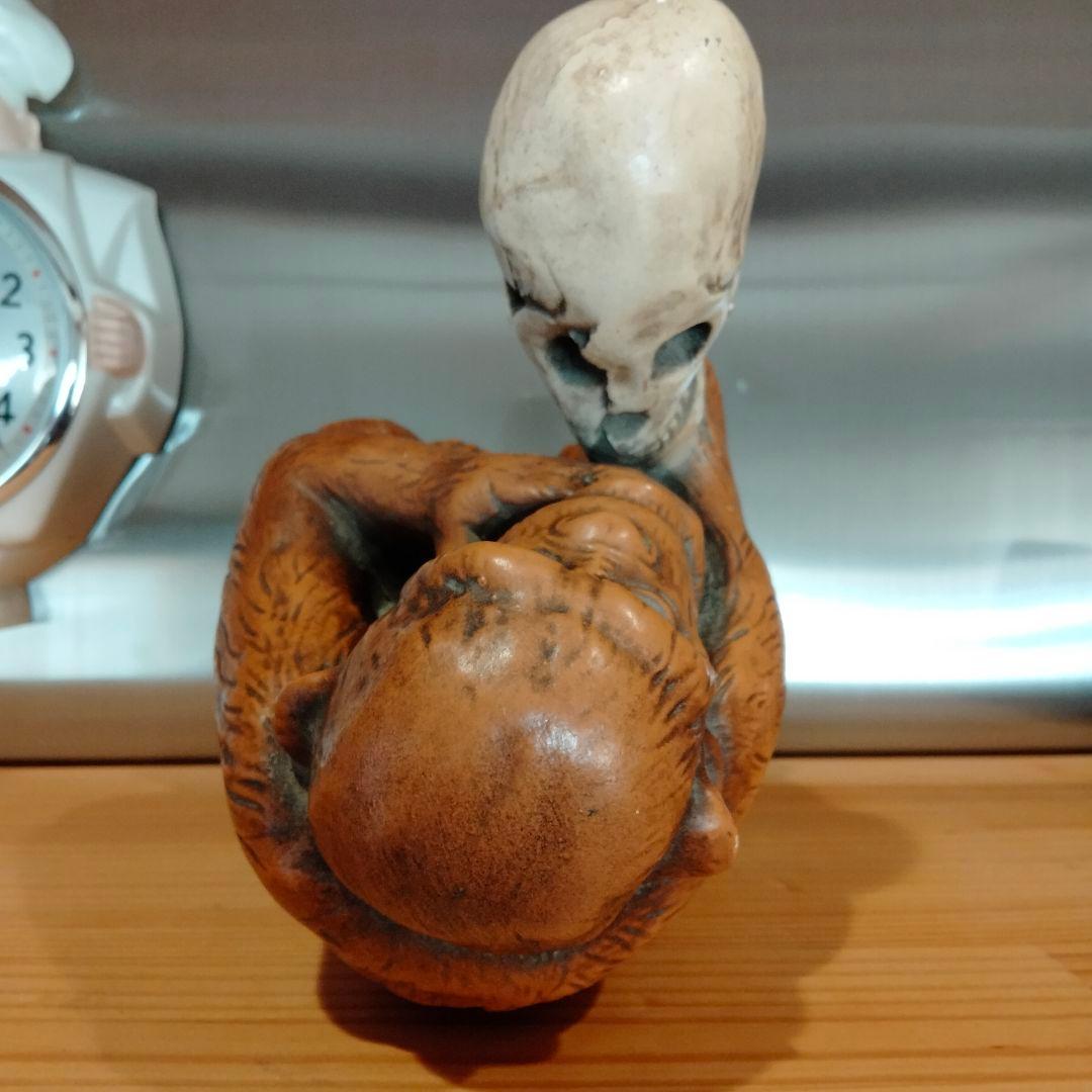 b*x様 1963年　ダーウィン　スカル　ドクロ　モンキー　ビンテージ レア