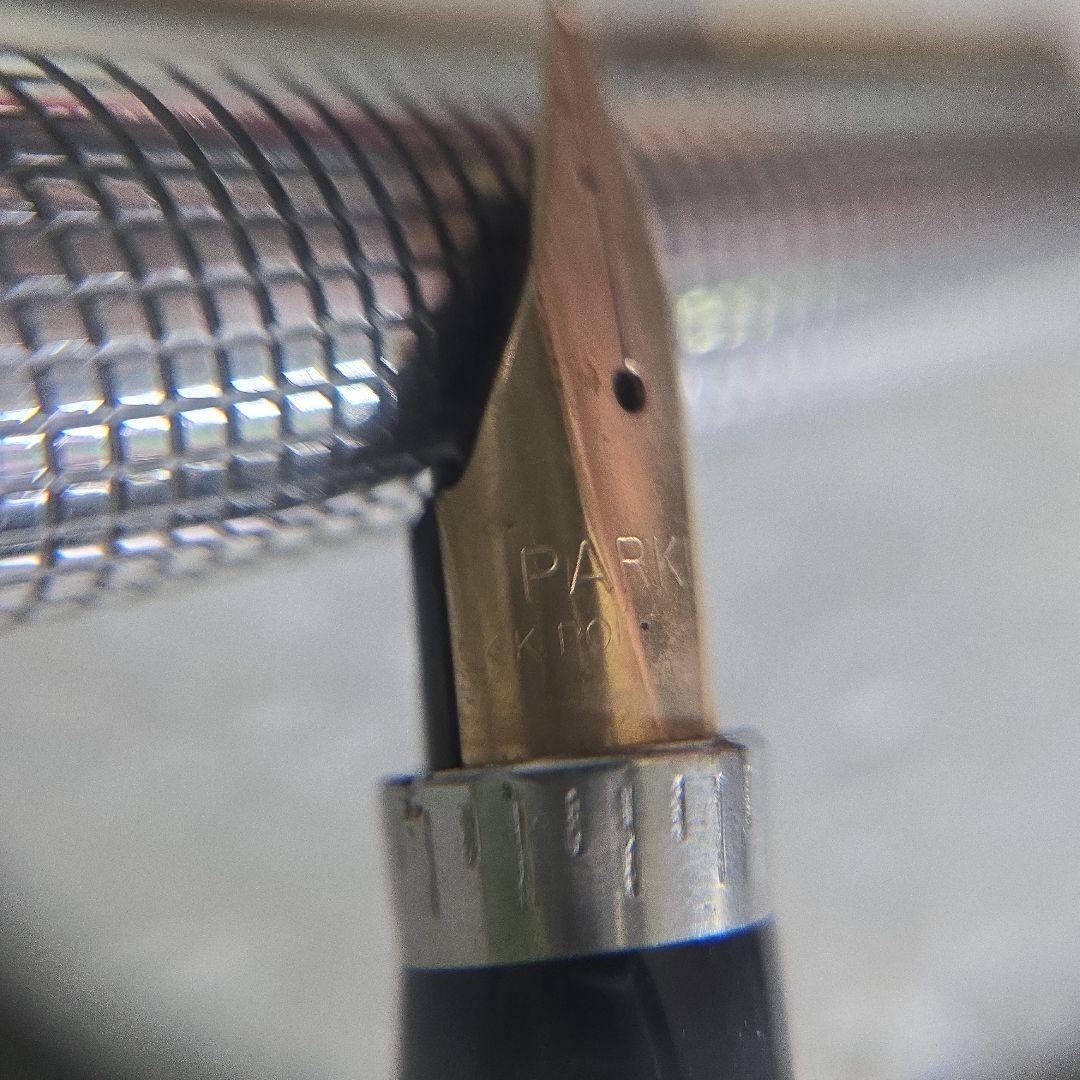 PARKER パーカー スターリングシルバー 万年筆 ボールペン 2本セット