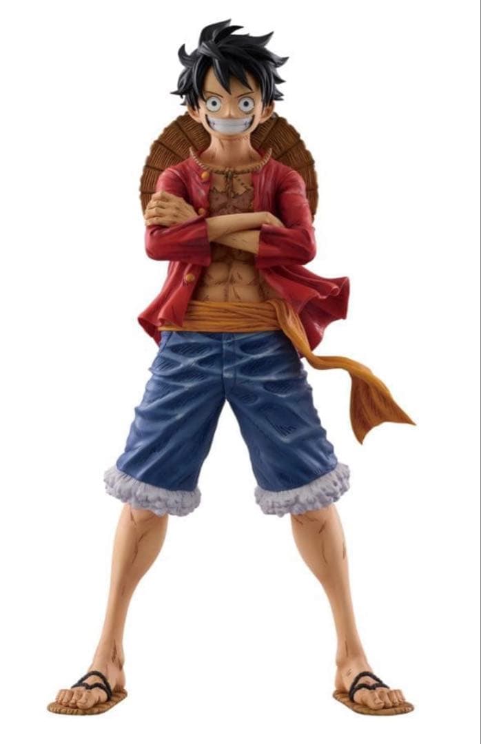 ONE PIECE ベースショップくじルフィ フルカラー　ビッグ　フィギュア