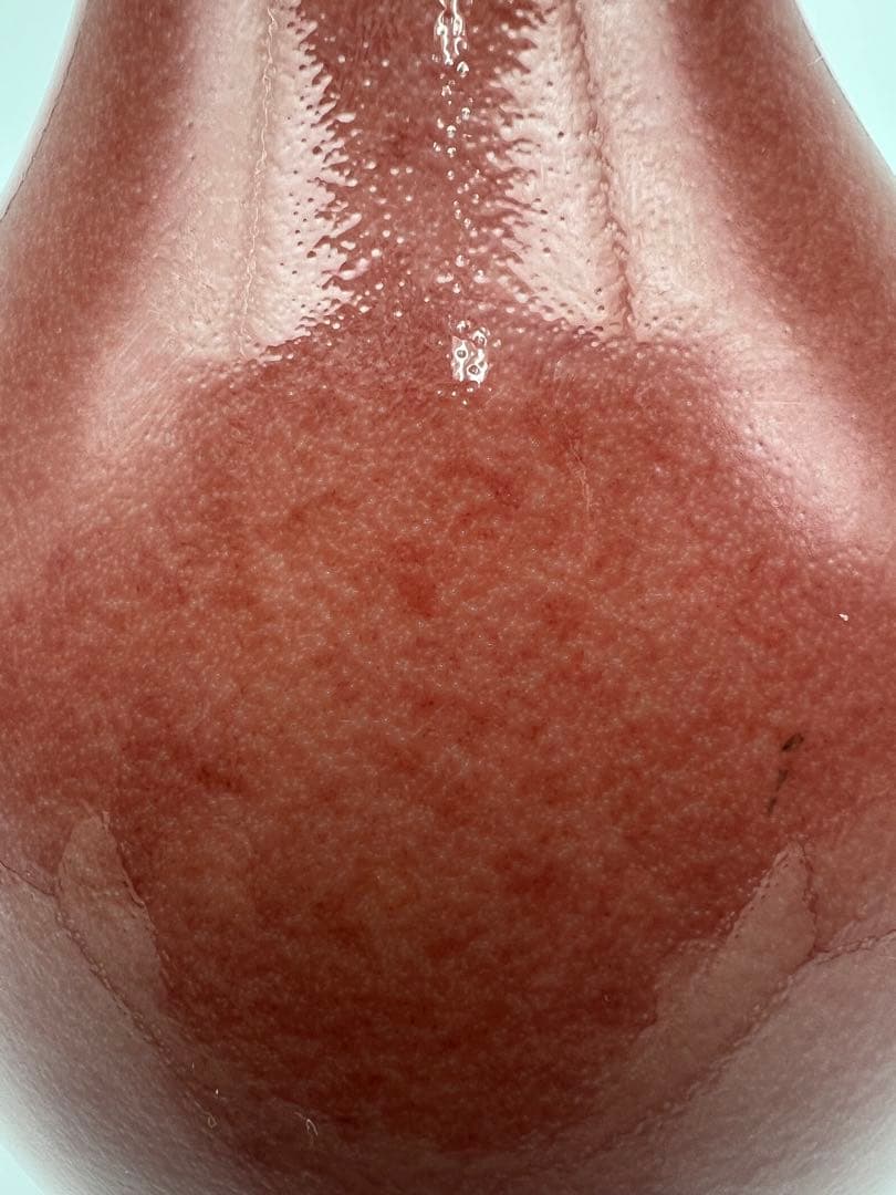 中国清朝　乾隆年製紅釉長頸瓶骨董　唐物　アンティーク　古美術品　骨董　江戸　青磁