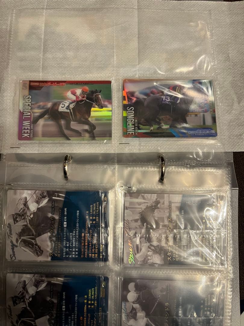 サラブレッドホースコレクション ノーマルカードコンプ。 サイン16/30枚コンプ