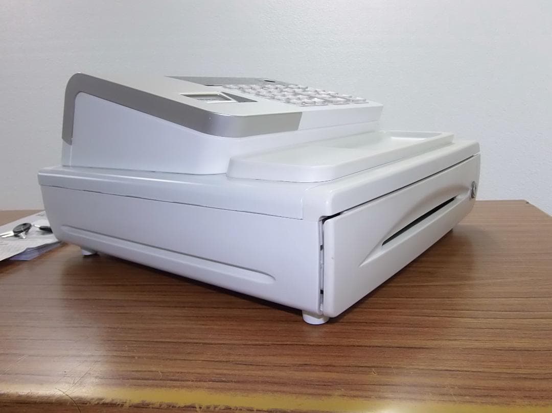 CASIO SE-S30-WE 8部門 軽減税率対応 レジスター 250810