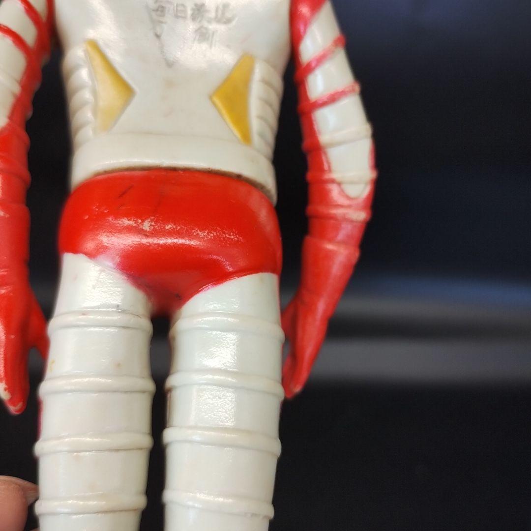 万創　ジャンボーグエース　当時物　美品　昭和レトロソフビ 希少　約20cm