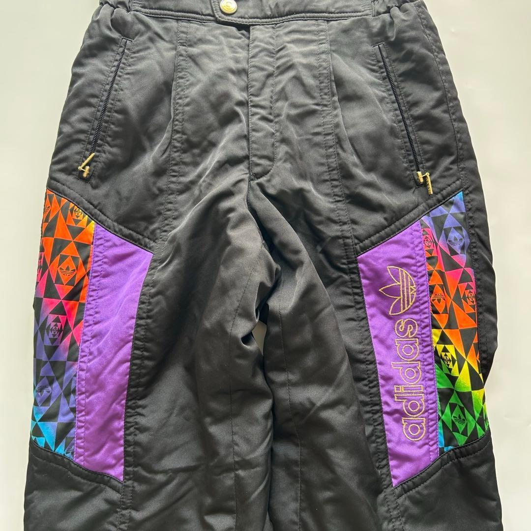 希少　adidas デサント製　スキーウェア　セット　ジャケット　ビブパンツ