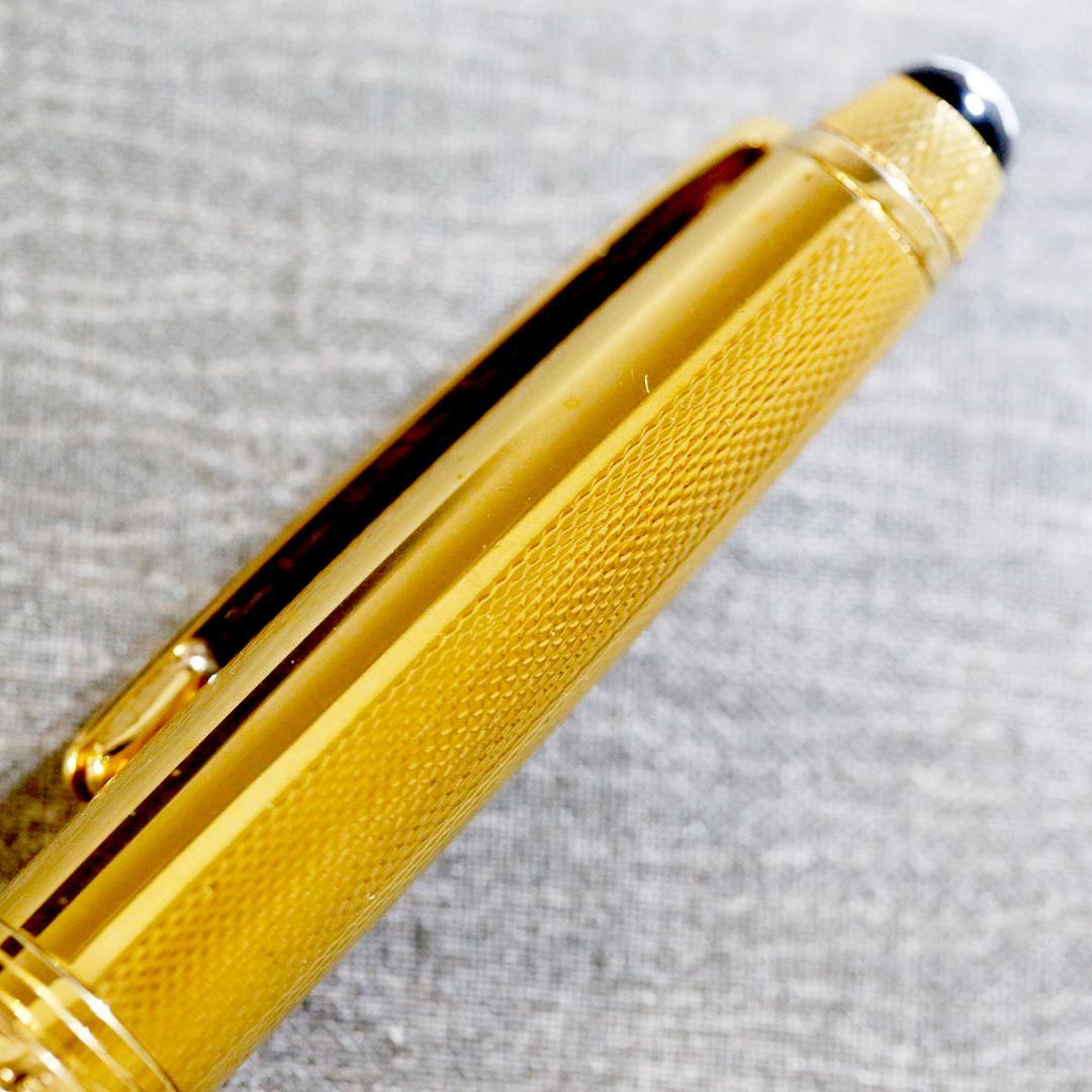 【極美品 送料込み】モンブラン 万年筆 １４４４ バーレイ ゴールド マイスター