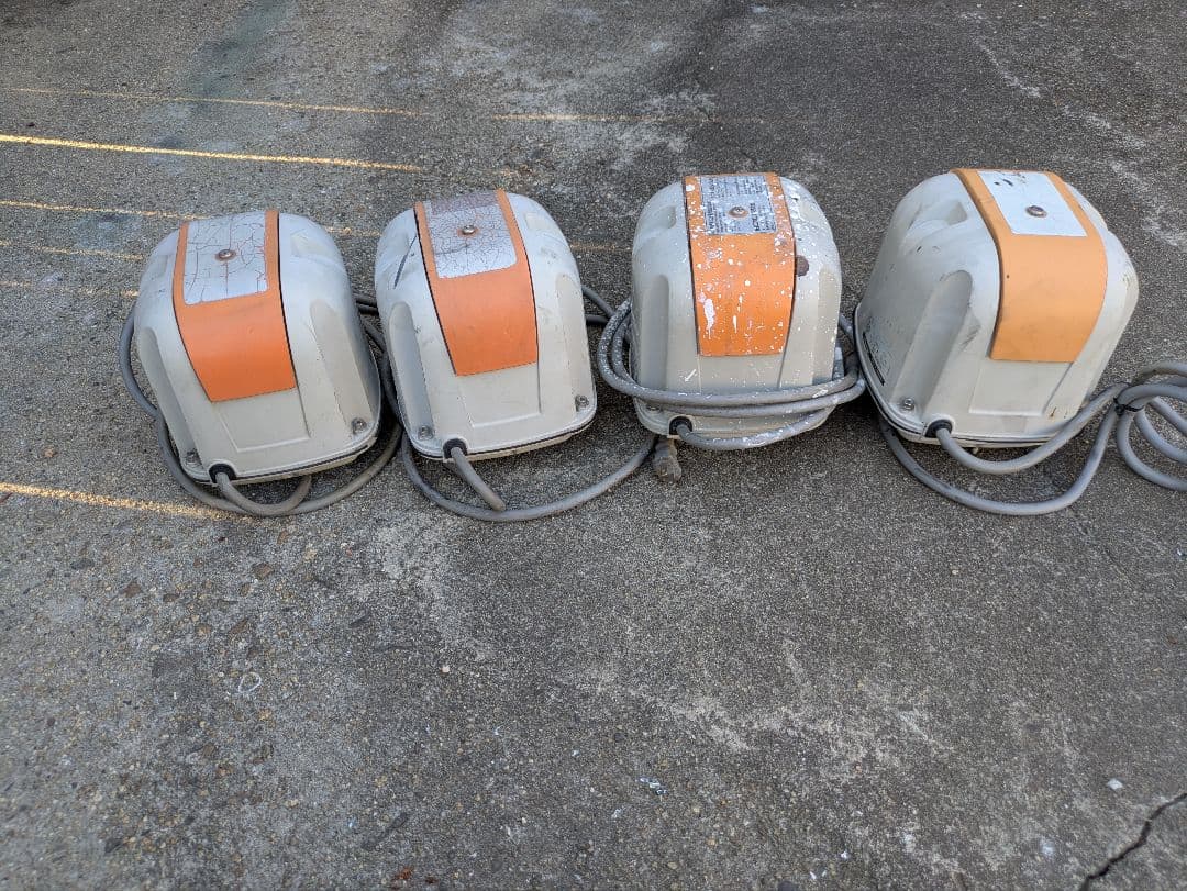 ジャンク　②安永 AP-60 浄化槽 水槽 アクアリウム ブロワー エアーポンプ