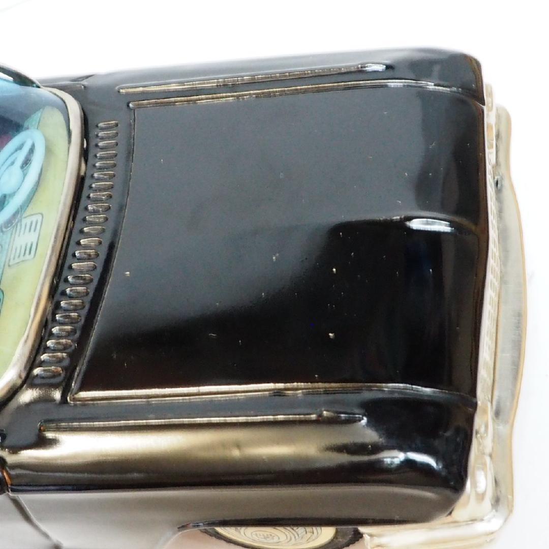 マルサン【キャデラック セダン黒ブラック】ブリキ自動車tin toy car箱付