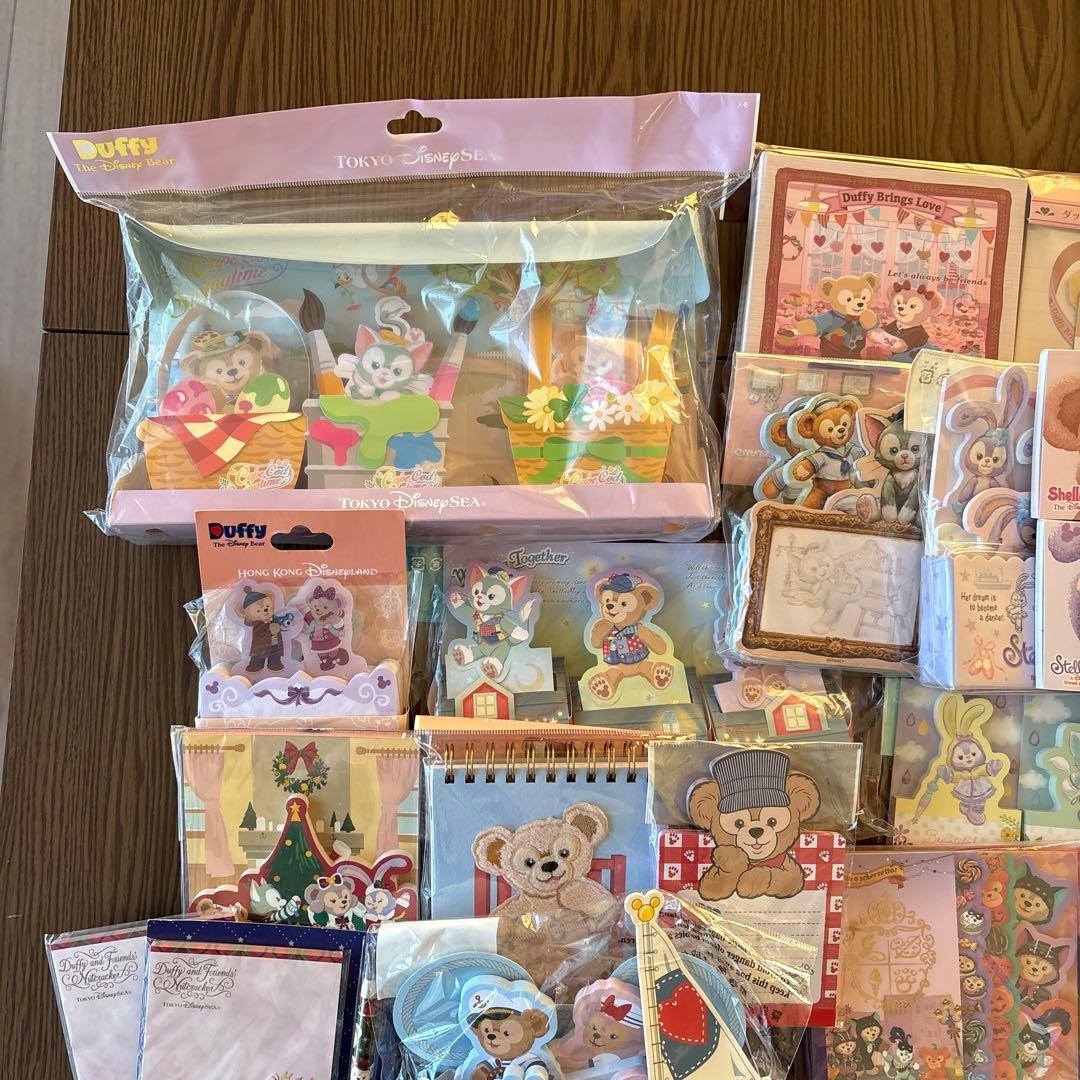 【新品中古】ダッフィーフレンズ　メモ帳　まとめ売り