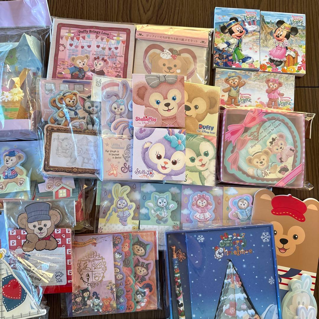 【新品中古】ダッフィーフレンズ　メモ帳　まとめ売り