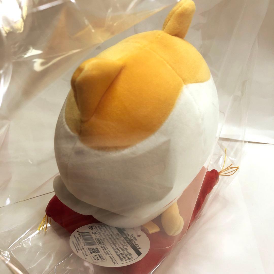 ★国内正規品 ちいかわ 未使用品★ 招福！ハチワレ ぬいぐるみS & アクマグ付