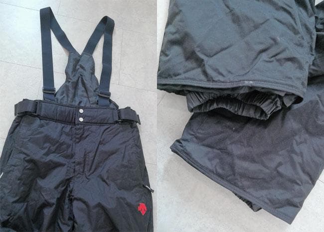 DESCENTE デサント スキーウエア 上下セットXO セットアップ 程度良好