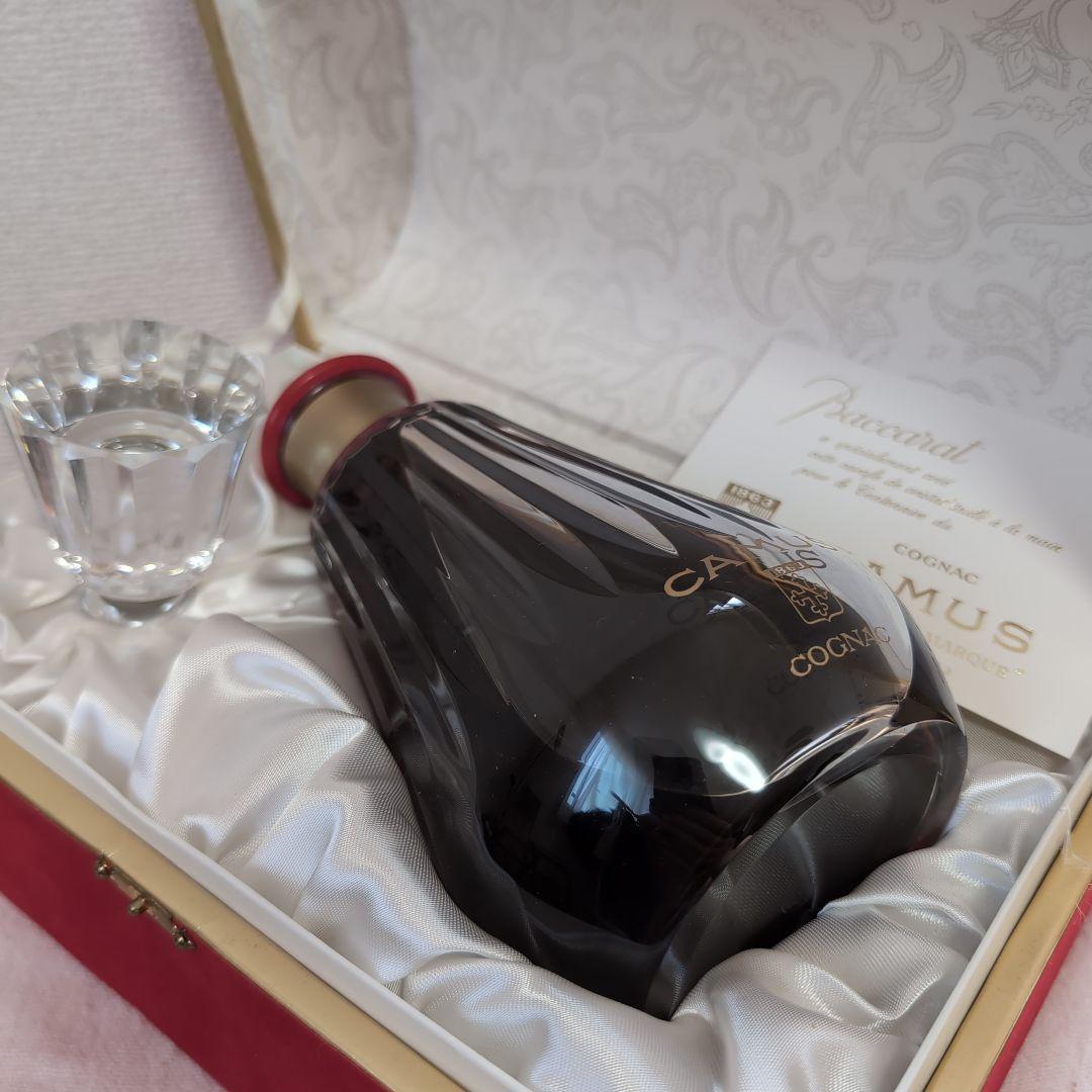 ☆箱付☆カミュ バカラ カラフェ　コニャック 替栓付き クリスタル