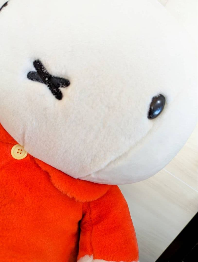 Miffy✨ミッフィー✨特大サイズぬいぐるみ✨メロディー3曲入✨ほっぺが光ります