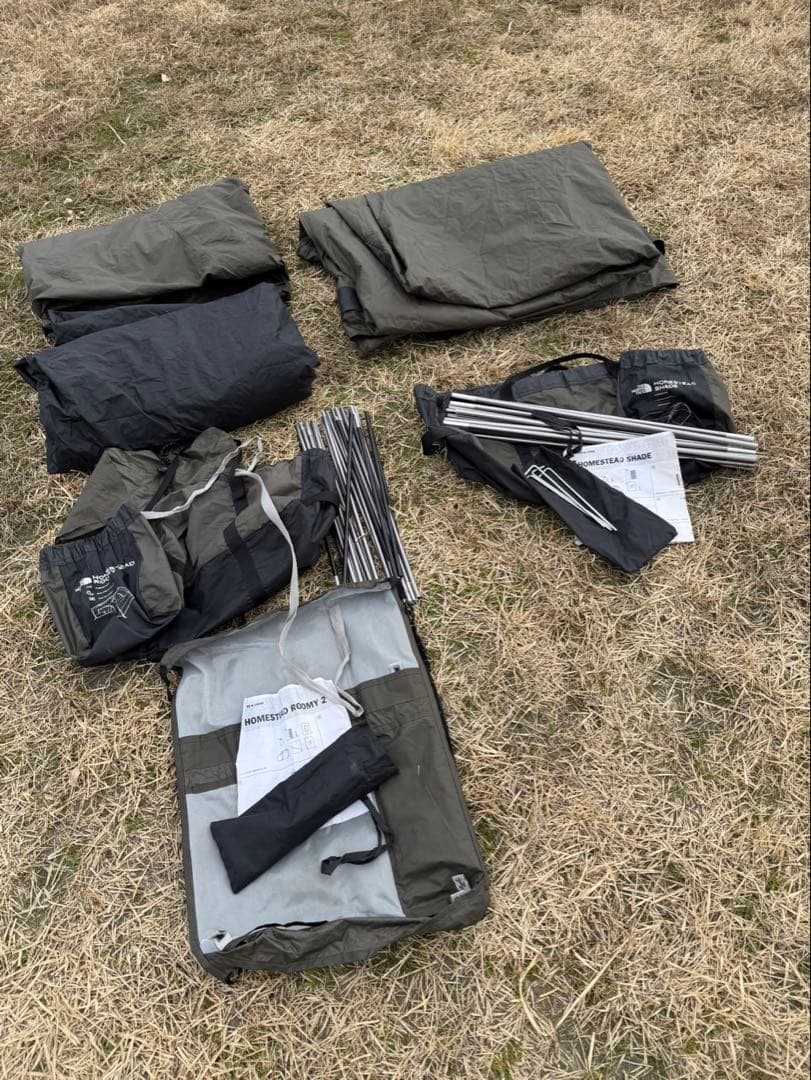 ノースフェイス　ホームステッド　ルーミー2 シェイドセット　フルセット