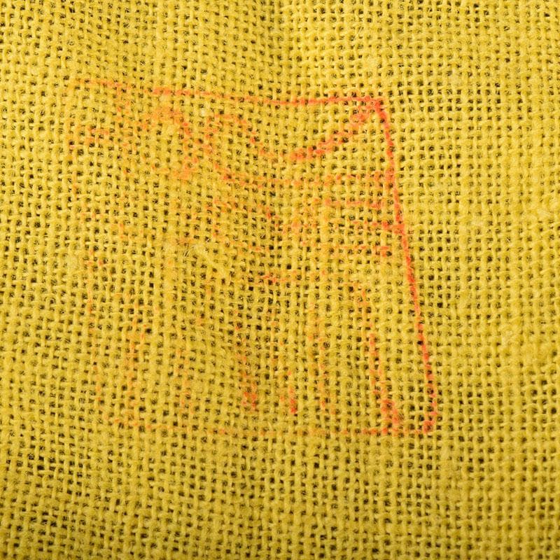 茶道具　薩摩焼　橋本陶王山作　色絵金彩　磬の図　茶碗　共箱　V　7121