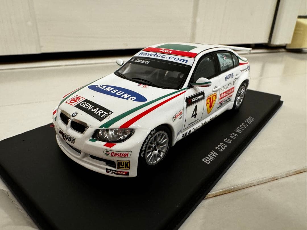 4台セット  320si n°1 WTCC 2007 #1〜4 Spark