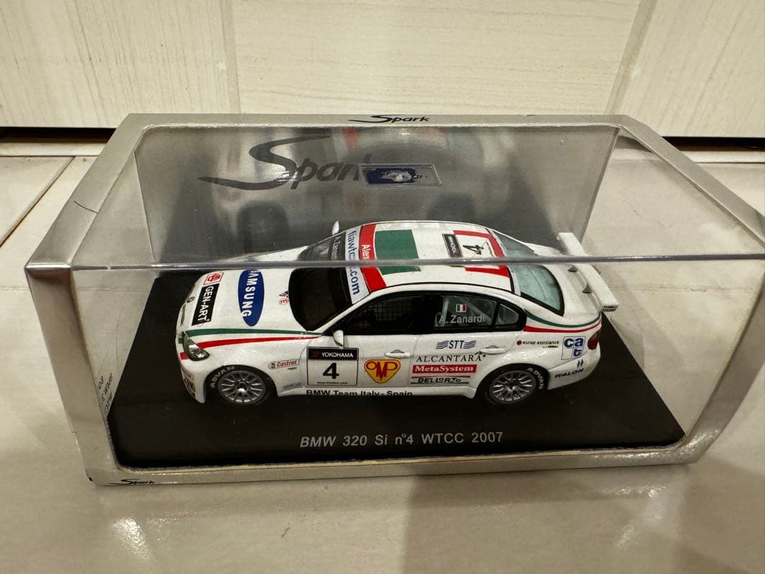 4台セット  320si n°1 WTCC 2007 #1〜4 Spark