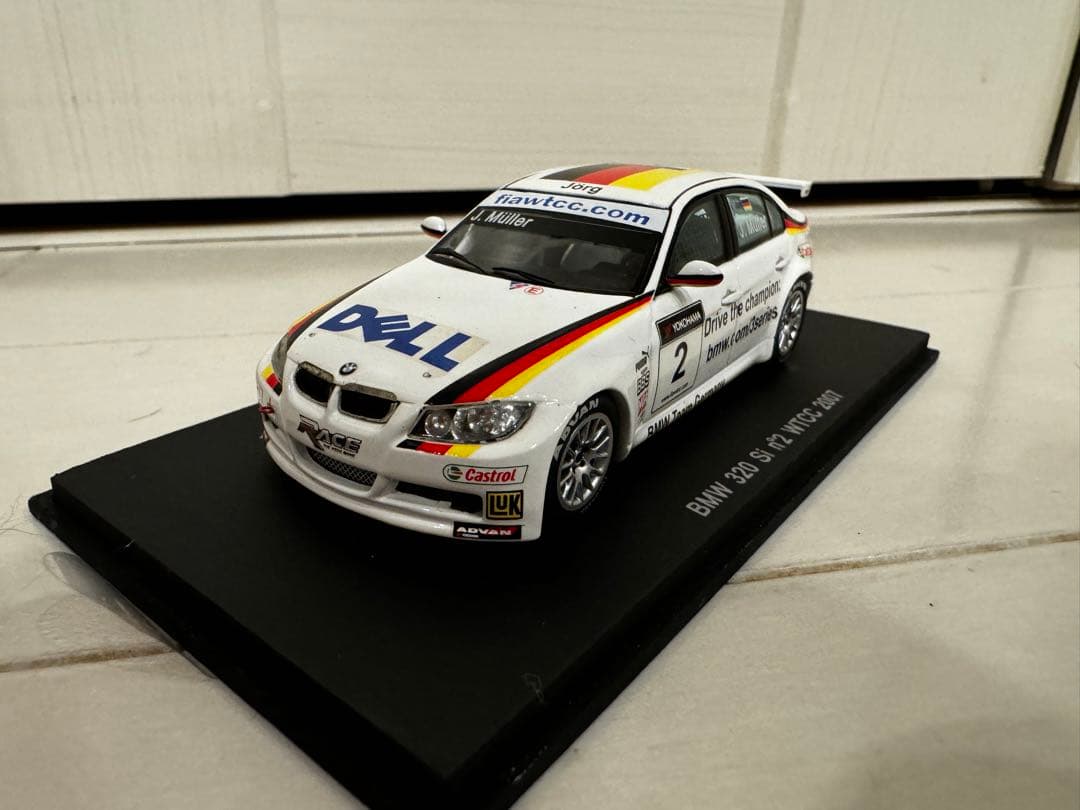 4台セット  320si n°1 WTCC 2007 #1〜4 Spark