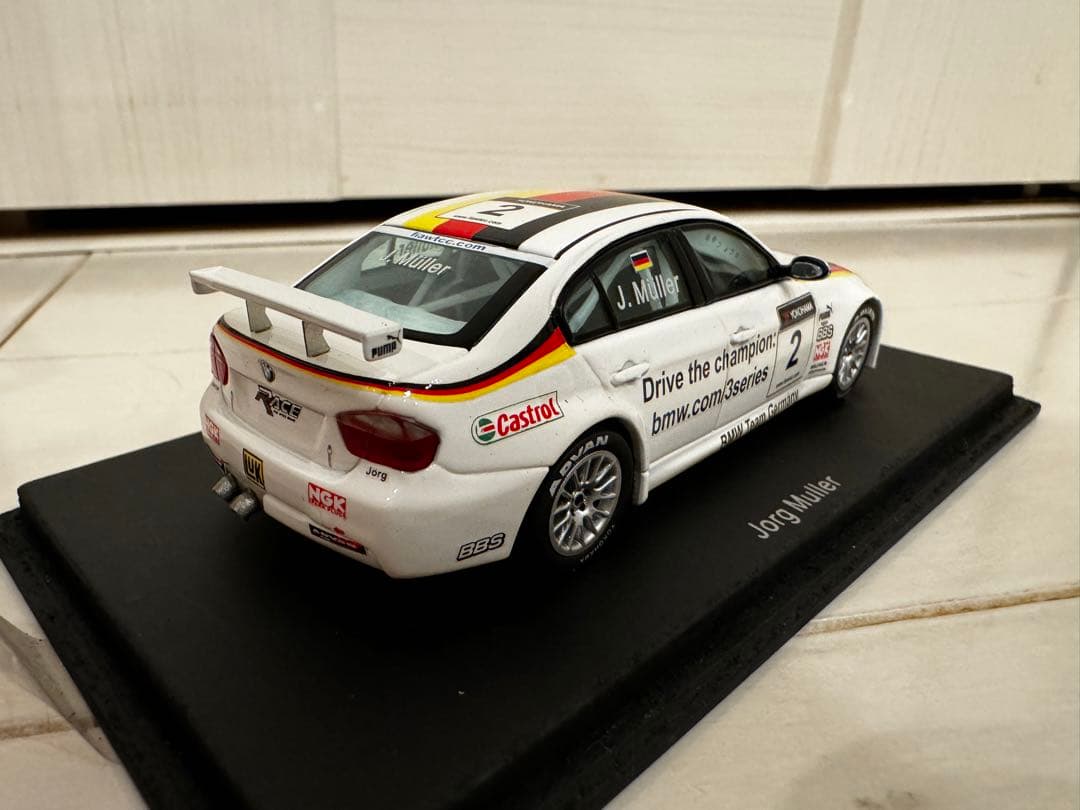 4台セット  320si n°1 WTCC 2007 #1〜4 Spark