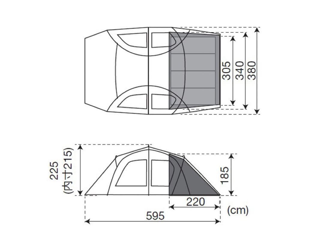 【ロック】スノーピーク トゥーガ TP-690 マットシートセット￼