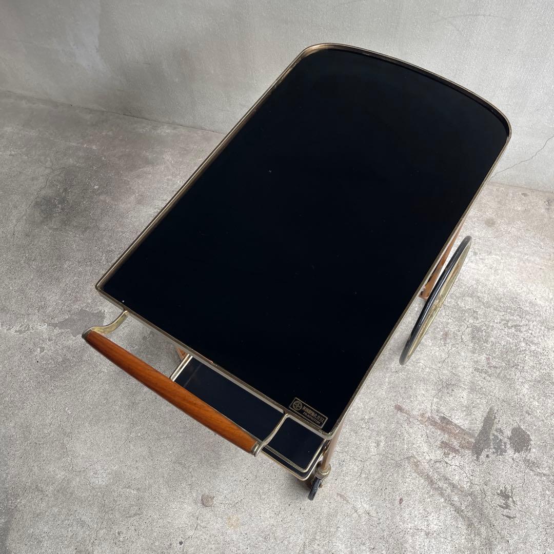 英国　PILKINGTON キッチンカート　ティートロリー　オールドヴィンテージ