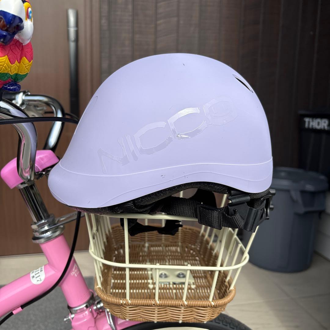 サイクルベースあさひ　子供用自転車　18インチ　前カゴ　補助輪付き　※福岡県