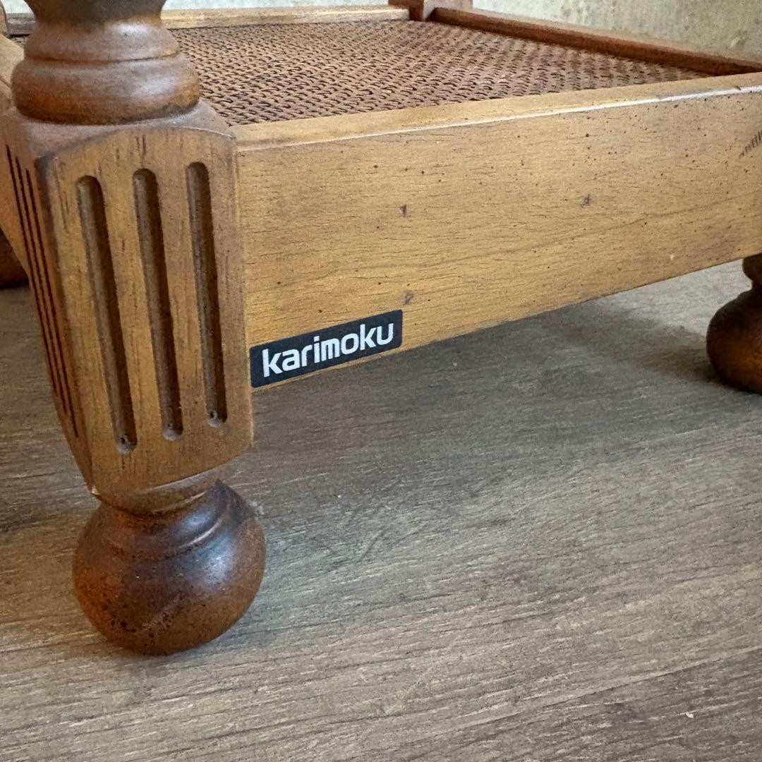 karimoku カリモク　オクタゴンサイドテーブル　フラワースタンド　花台
