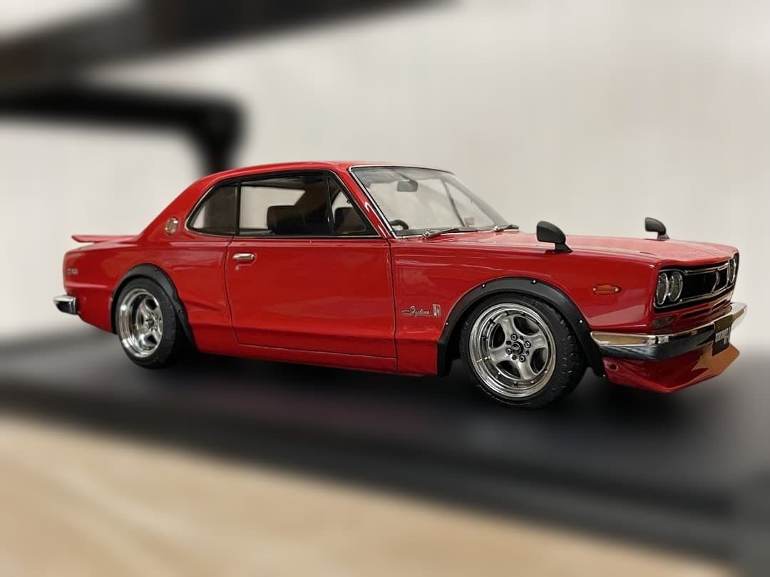 イグニッションモデル スカイライン 2000 GT-R レッド 3238
