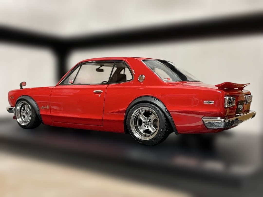 イグニッションモデル スカイライン 2000 GT-R レッド 3238