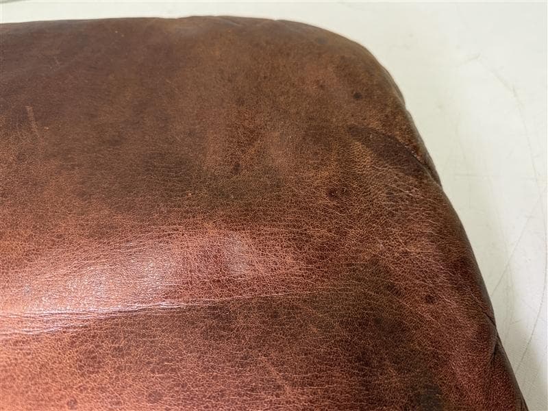 時代 茶席 革座布団 5枚組 レザー 皮 クッション 検索:(茶道具 煎茶道具)