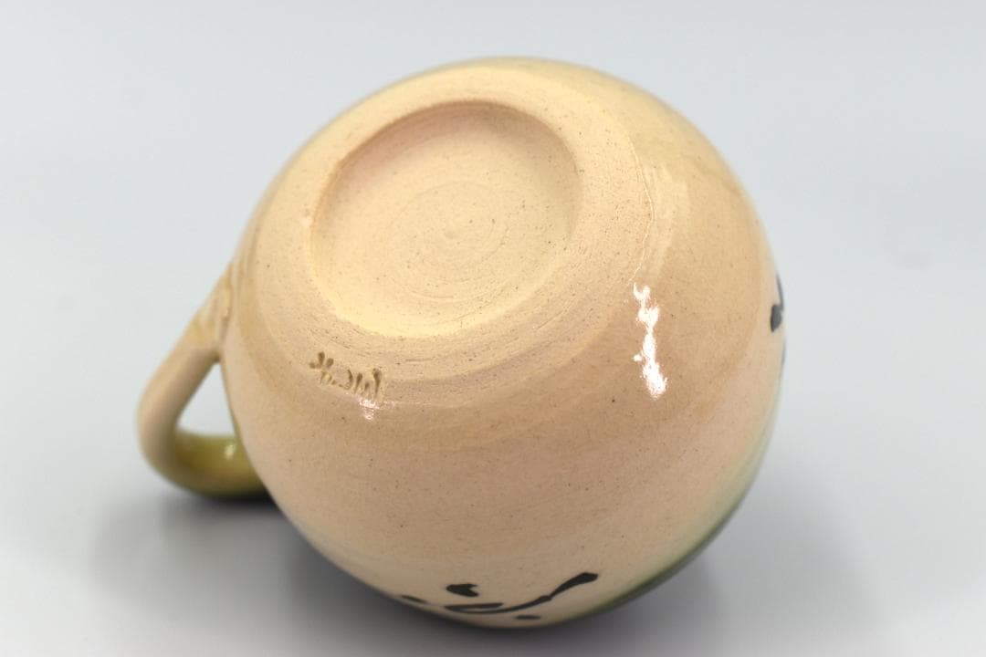 【真作保証】平安吉峯窯 浅見与し三作 四滴茶入 共箱付 京焼 茶道具 茶入れ