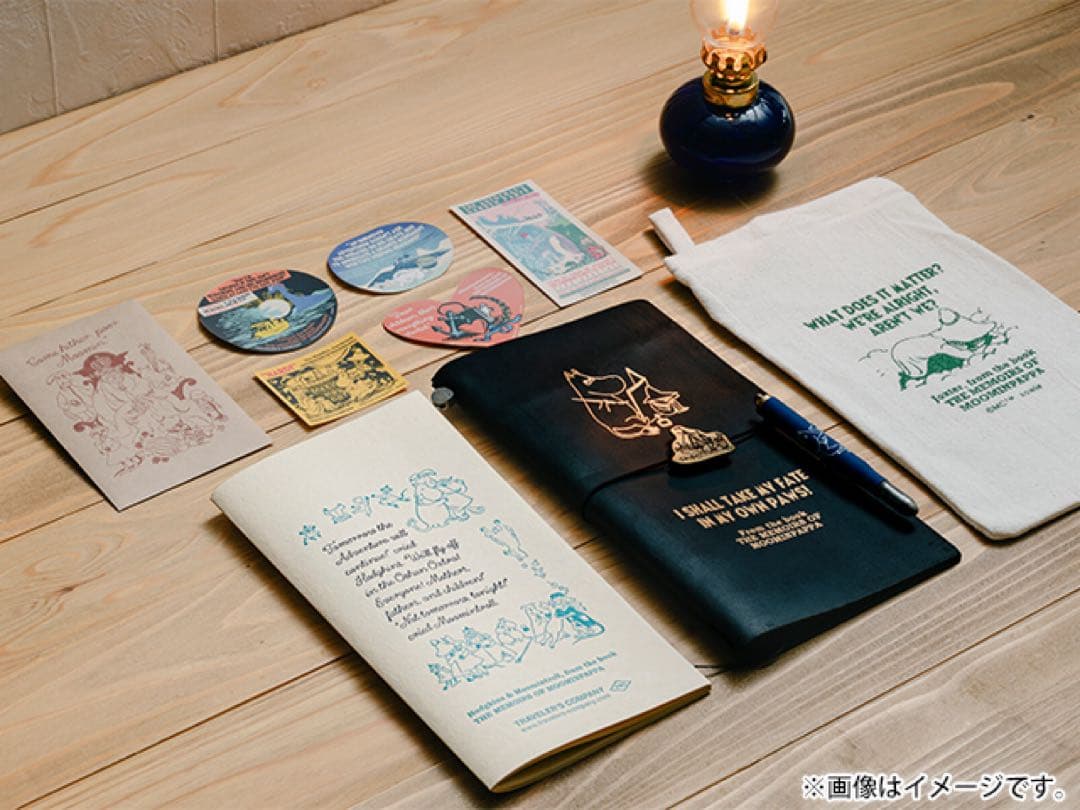 新品 未開封 トラベラーズノートセット ムーミンパパの思い出