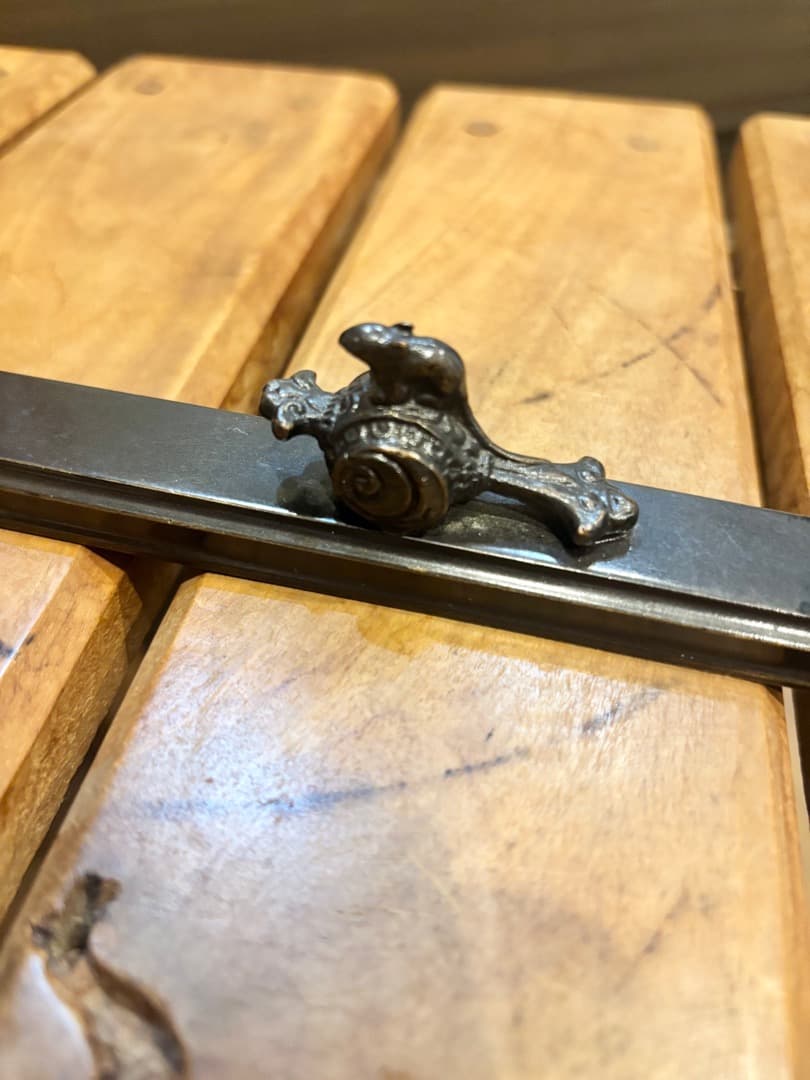 文鎮　高岡銅器　小槌　ねずみ　二上元威