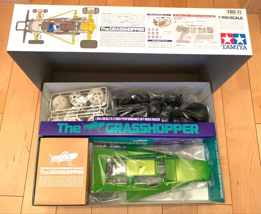 タミヤ　1/10 グラスホッパーキャンディグリーンエディション　ド新の品！　希少