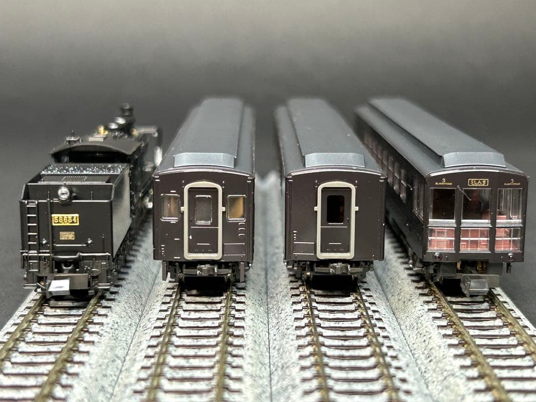 KATO 特別企画品 10-1727 58654+50形 SL人吉 4両セット