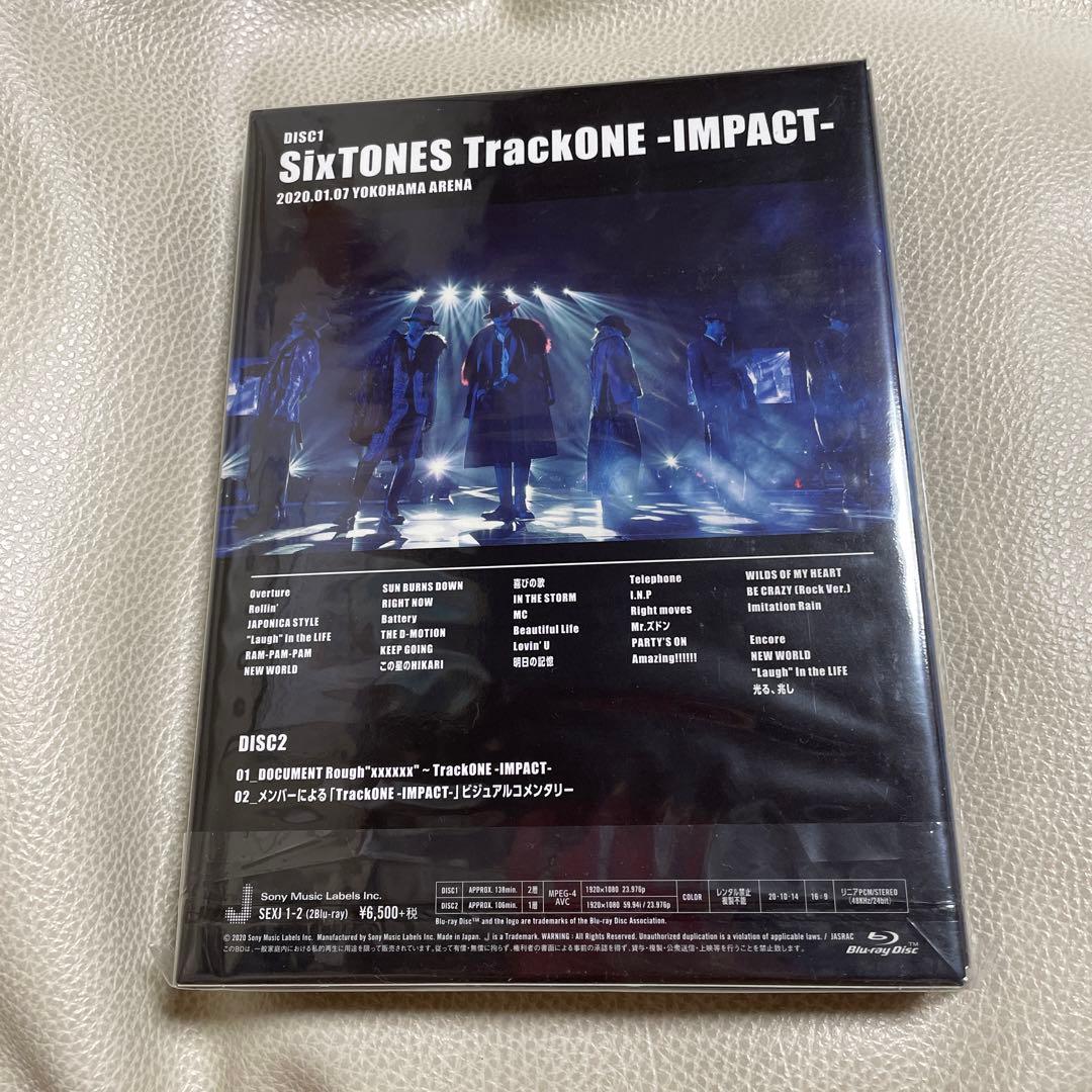 SixTONES/TrackONE-IMPACT-〈初回盤2枚組〉Blu-ray